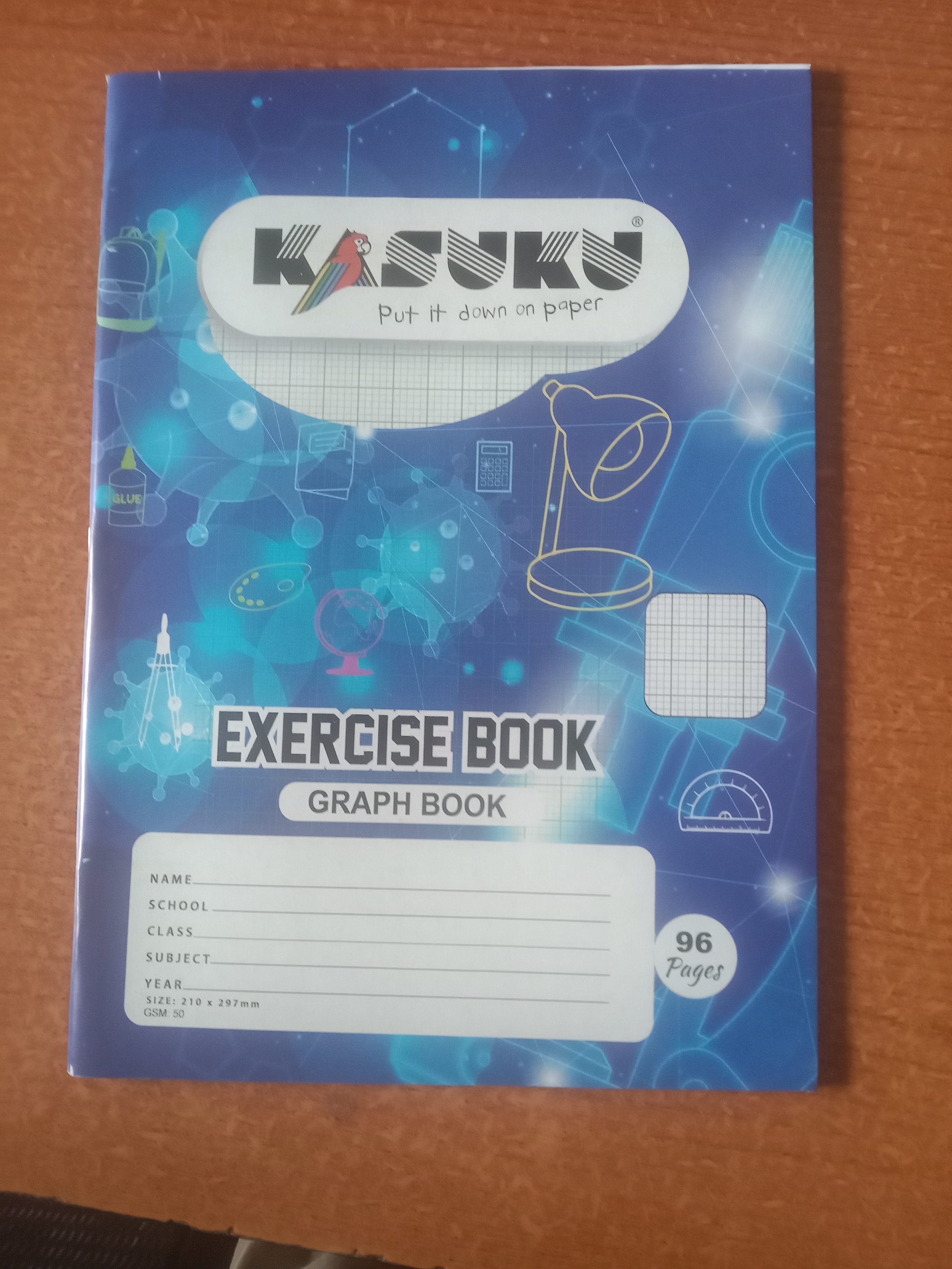 A4 graph book 