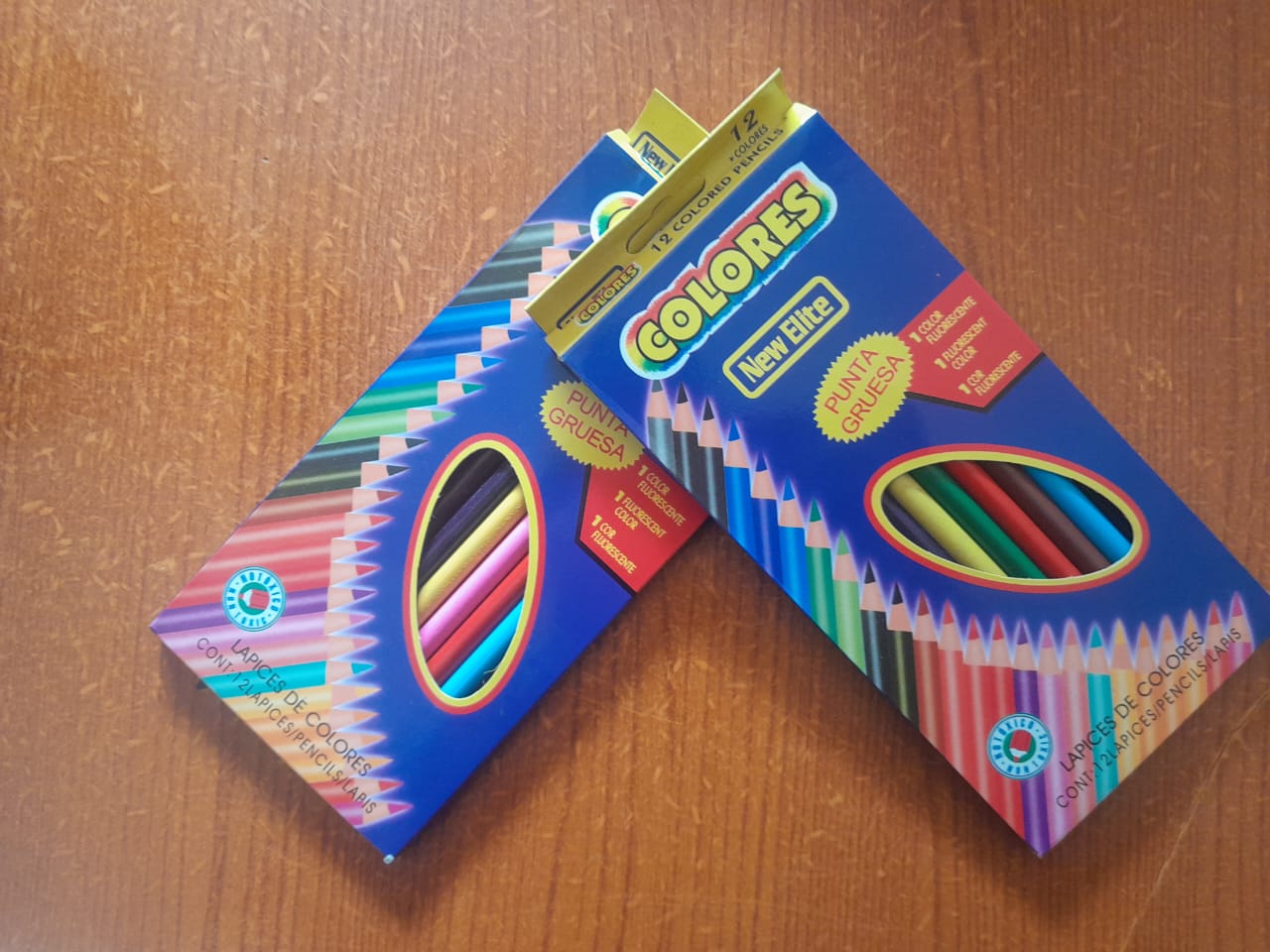 Long colour pencil 