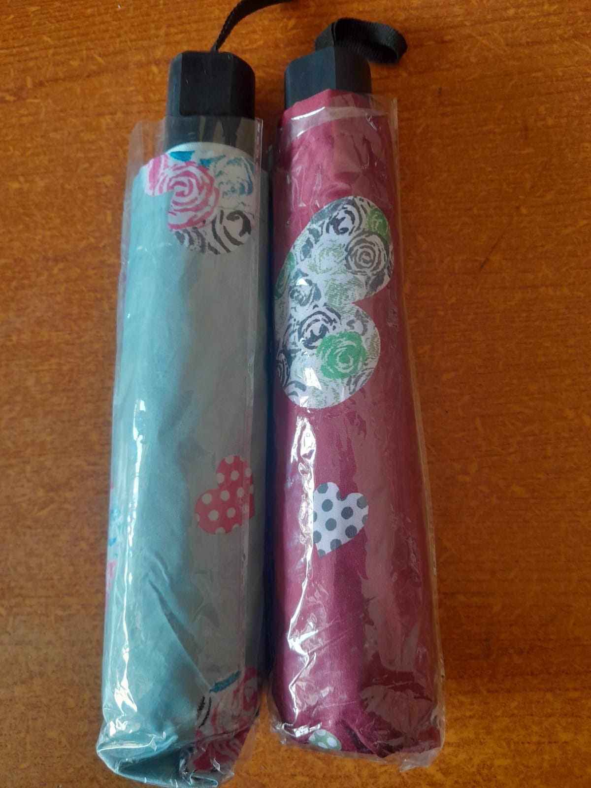 Flowered umbrella