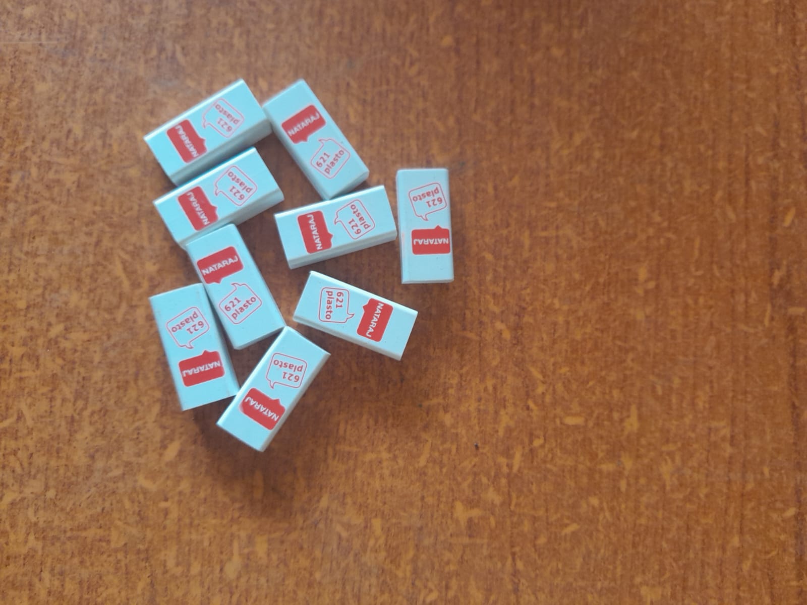Nataraj white rubber 